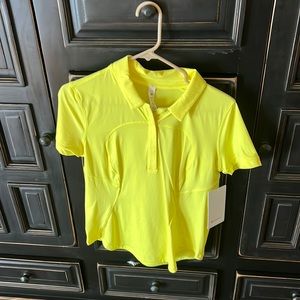 Lululemon quick dry short sleeve polo